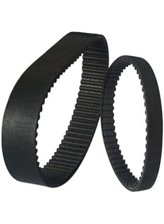 Lfang HTD 5M Timing Belt 440mm Length 8mm Width 5mm Pitch Synchronous Rubber Pulley Belt - Image 1